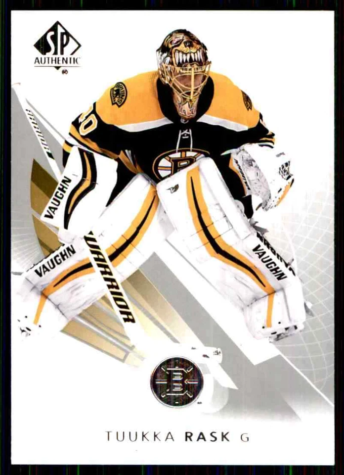 2017-18 Upper Deck SP Authentic Tuukka Rask #93 - Image 1 of 2
