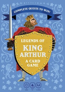 Legends of King Arthur: A Quest Card Game by Johns, Tony,Rigby, Natalie, NEW Boo