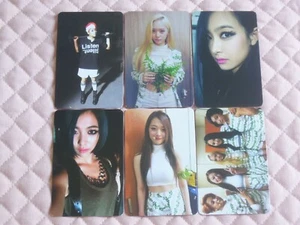 f(x) FX 3o Álbum Red Light Photocard Set KPOP Amber Krystal Victoria Luna Sulli - Imagen 1 de 14