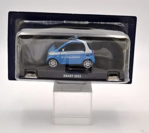 DIE CAST " SMART 2003 " POLIZIA SCALA 1/43 - Foto 1 di 1