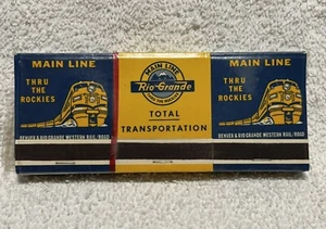 Vintage Antique Denver and Rio Grande Western Railroad Book Matches Unopened - Picture 1 of 6