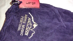 Large 3/4 - 4/4 Violin Dust Cover Bag By Baba NWT Purple Aspen Music Festival - Picture 1 of 2
