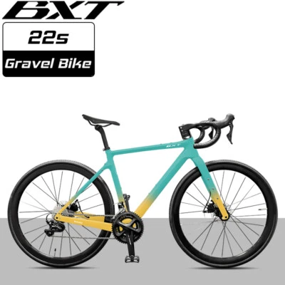 BXT 27,5 Zoll Kohlefaser Gravel Rennrad 22 Gänge Gravel-Bike 700C Fahrrad R7000 - Bild 1 von 4