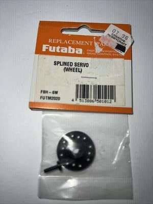 Futaba Round 25T Splined Servo Horn (for 2.6-3mm screws) FUTFSH-6W - Image 1 of 2