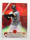 2014 Topps Tribute Red Parallel Card Roberto Clemente Pittsburgh #ed 5 / 5