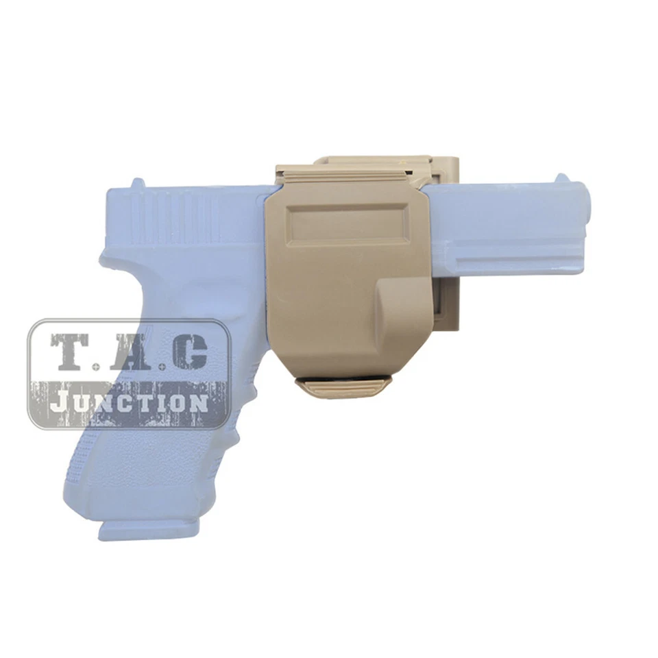 Tactical CP Rotating Right Pistol Clip MOLLE/Belt Holster for GLOCK 17 19 22 23 - Image 1 of 4