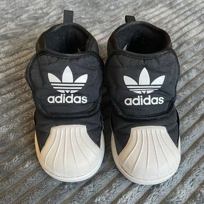 Adidas Originals Superstar 360 Boots Fitfoam Ortholite Baby 9.5K Black FV7266 - Image 1 of 4
