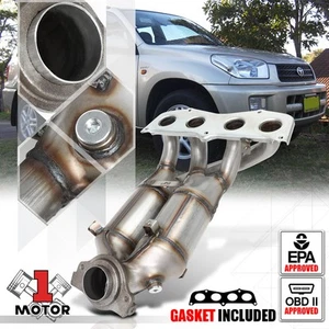 Convertidor catalítico colector de cabezal de escape para 01-03 Toyota RAV4 2.0 4Cyl XA20 - Imagen 1 de 11