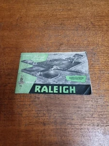 Vintage Raleigh Cycles Cycle All Steel Bicycle Advertising Catalogue 1956 - Picture 1 of 5
