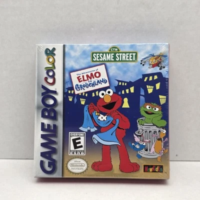 Sesame Street: The Adventures Of Elmo In Grouchland Nintendo Game Boy Nuevo Precintado Foto 1 de 4