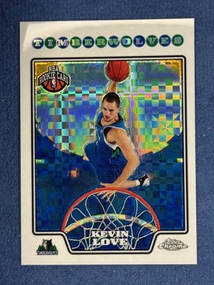 2008-09 Topps Chrome X-FRACTOR - Kevin Love #185 (RC) #184/288 - Image 1 of 2