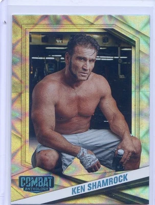 2025 Panini PFL Combat Anthology  Galactic SSP NO. 18 Ken Shamrock - Image 1 of 3