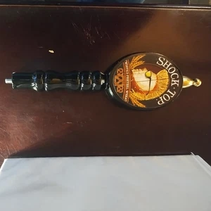 Beer Tap Handle Shock Top Twisted Pretzel 🥨 Wheat   - Picture 1 of 6
