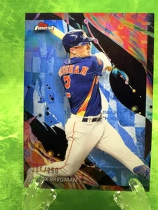 Alex Bregman Uncommon Blue /250 - 2024 Topps Finest #193 Astros Red Sox - Picture 1 of 11