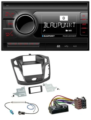 Blaupunkt MP3 Bluetooth DAB 2DIN SD USB Autoradio für Ford Focus (2011-2014) - Bild 1 von 4