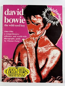 DAVID BOWIE : The Wild Eyed Boy 1964-1984 COMPREHENSIVE DISCOGRAPHY PPBK BOOK - Picture 1 of 12