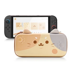 Funda de Transporte GeekShare para Nintendo Switch 2025 Bolsa de Almacenamiento Gruesa Calico Cat - Imagen 1 de 7