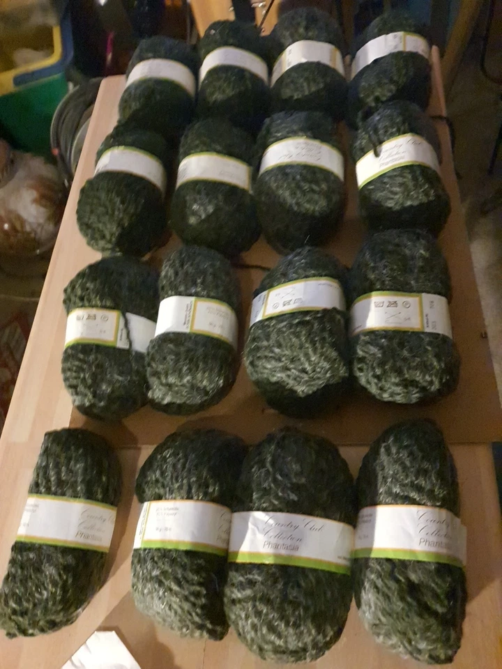 konvolut Wolle /16 Knäuel / - Bild 1 von 4