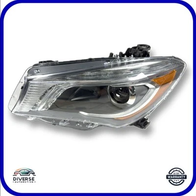 Conjunto de faros de xenón lado del conductor izquierdo mercedes-benz cla45 cla250 2014-2016 Foto 1 de 4