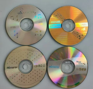 Digital Audio Music CD-R 700Mb 52x Blank Discs – Unused, Open Box (50 Pack) - Picture 1 of 7