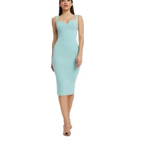 Vestido The Population Azul Claro Sin Mangas Bodycon XS Nuevo $128 Venta al por menor - Imagen 1 de 7