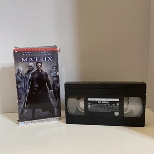 The Matrix 1999 Collector's Edition Special Widescreen VHS  - Picture 1 of 6