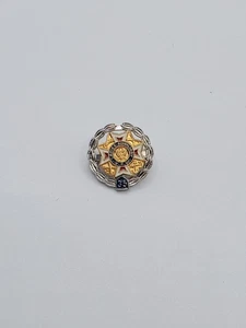 Sterling Silber Sehr guter Erhaltungszustand Veteranen ausländischer Kriege Anstecknadel, Damen Auxiliary 35 Jahre - Bild 1 von 4