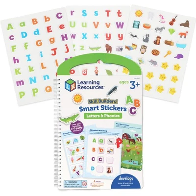 Learning Resources Skill Builders Smart Stickers Letters & Phonics, Alphabet Sti - Image 1 of 4