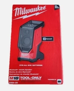 Milwaukee Bluetooth Speaker M18 18 Volt Cordless Jobsite 2954-20 NEW - Picture 1 of 1
