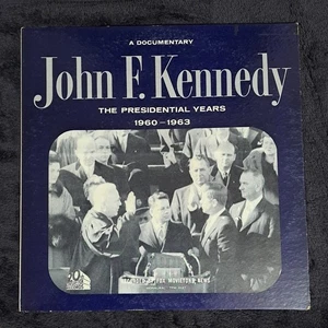 John F. Kennedy Un Documentario Gli Anni Presidenziali 1960-1963 Disco in Vinile - Foto 1 di 11