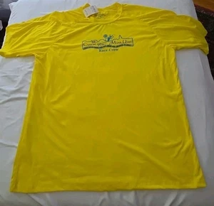 Leslie Jordan XXL Yellow 2011 Canyonland Race Crew Tshirt NEW - Picture 1 of 4
