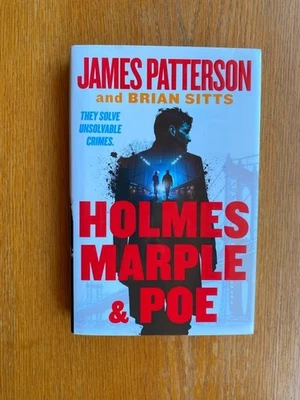James Patterson, Brian Sitts Holmes, Marple & Poe 1st US Hard Cover ed NF / NF Foto 1 de 3