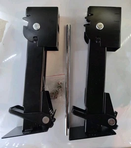 (Set of 2) Trailer Stabilizer Leveling Jacks Folding Telescoping Legs for Tra.. - Bild 1 von 2