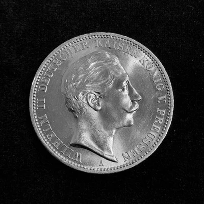 3 Mark Preußen Willhelm II 1912 A Silber ss (J.103) - Bild 1 von 2