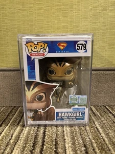 Funko Pop! Superman Hawkgirl #579 LE 5000 w/ Pop Protector - Picture 1 of 6