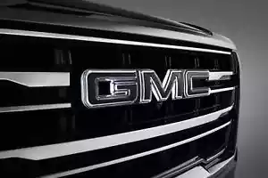 2021-2025 GMC Yukon Illuminated Front Emblem Black Grill OEM GM 85086308 - Picture 1 of 1