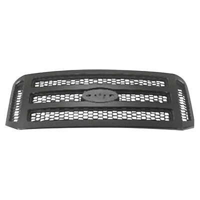 New Fropnt Grille Fits For 2005 Ford F-250 Super duty Plastic Dark Gray Foto 1 de 2