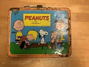 Lonchera vintage 1966 King Seeley PEANUTS-Schulz A - Imagen 1 de 8