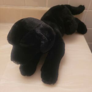 Animal Alley Toys R Us Black Lab Labrador Puppy Dog Realistic Plush 19" 