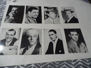 8 x Hollywood film star postcard photos BBC Hulton picture library - Picture 1 of 3