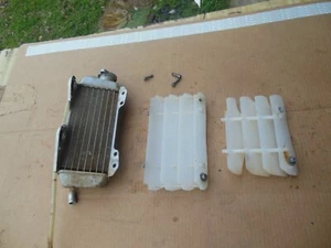 2006 - 2018 Kawasaki KX65 kx 65 Radiator Cooling Cooler Louvre Guard Shroud Fins - Picture 1 of 16