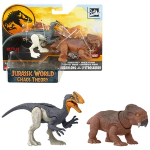 Danger Pack Guanlong Vs. Lystrosaurus Dinosaur Action Figure Toys, Digital Play - Picture 1 of 12