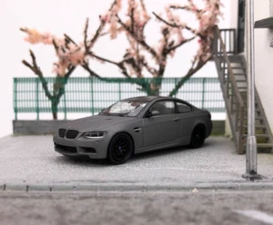 TG FINE 1:64 Grey M3 E92 Coupe Racing Sports Model Diecast Metal Car New - Picture 1 of 4
