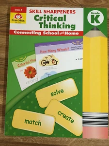 Evan Moor - Skill Sharpeners: Critical Thinking G. K - NEW - Imagen 1 de 1