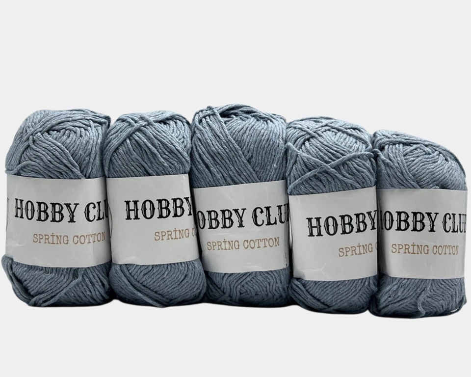 5x100g Natural Cotton Baumwolle Schulgarn/Topflappengarn LAGERRÄUMUNG Amigurumi - Bild 1 von 1