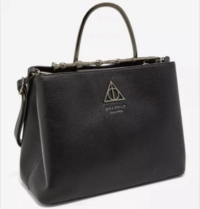 Cartera Loungefly Harry Potter, Cartera Negra Reliquias de la Muerte, Cartera Loungefly - Imagen 1 de 4