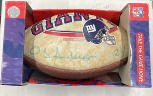 NY Giants OJ Anderson #24 Autographed Limited of 25,000 Commemorative Football - Picture 1 of 4
