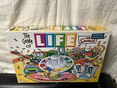 The Game of Life The Simpsons Edition, Milton Bradley, 2004, Complete Set - Image 1 of 4