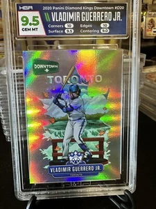 2020 Panini Diamond Kings Vladimir Guerrero Jr. Downtown SSP HGA 9.5 Gem Mint - Bild 1 von 8