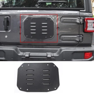 Relleno de placa delantera estilo rejilla delantera portadora de neumáticos de repuesto se adapta a Jeep Wrangler JL - Imagen 1 de 9
